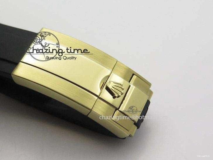 Maker Black A7750@6 Rubber BP Markers Sticks Daytona Gold Strap On Dial Subdial YG 0503